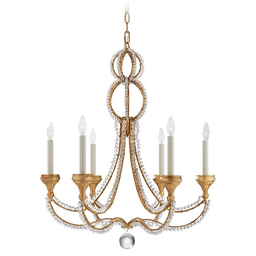 Visual Comfort Signature Collection Niermann Weeks Milan Chandelier in Venetian Gold by Visual Comfort Signature NW5030VG