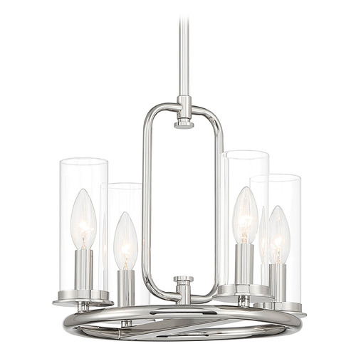 Designers Fountain Hudson Heights Polished Nickel Chandelier