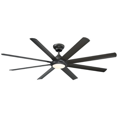 Modern Forms by WAC Lighting Modern Forms Hydra Bronze LED Ceiling Fan with Light FR-W1805-80L-27-BZ