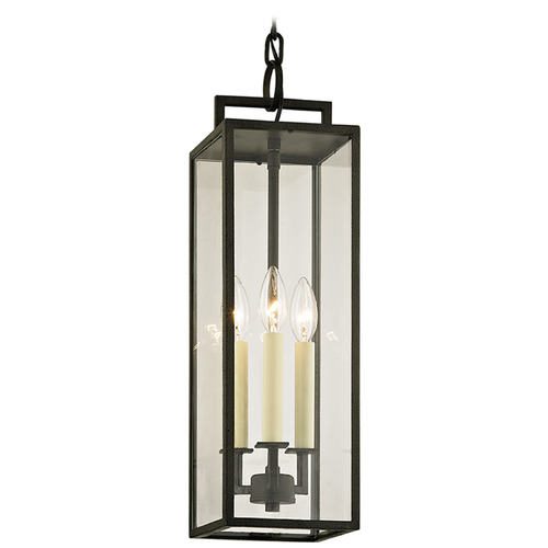 Troy Lighting Beckham Forged Iron Outdoor Hanging Light