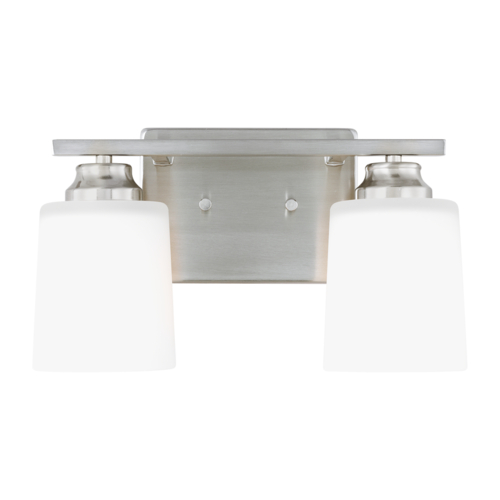 Generation Lighting Vinton Brushed Nickel Bathroom Light