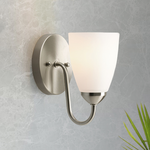 Progress Lighting Gather Sconce in Brushed Nickel by Progress Lighting P2706-09