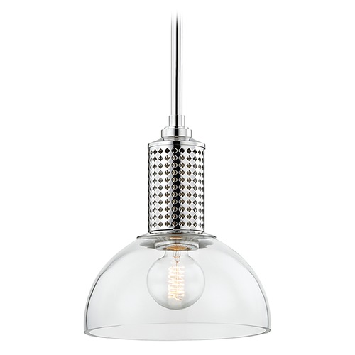 Hudson Valley Lighting Halcyon Pendant in Polished Nickel by Hudson Valley Lighting 7210-PN