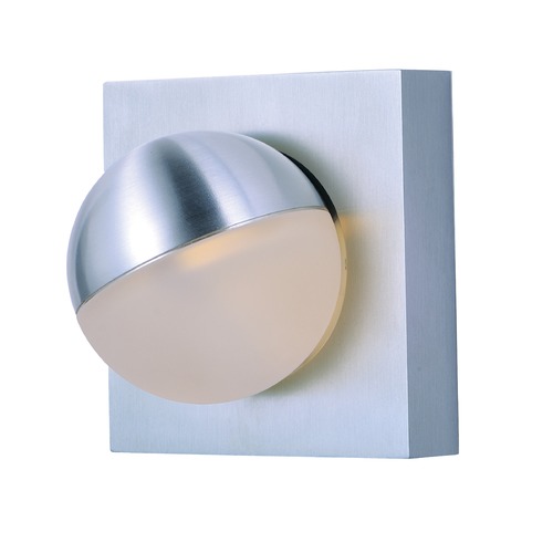 ET2 Lighting Alumilux Majik LED Wall Sconce in Satin Aluminum by ET2 Lighting E41326-SA