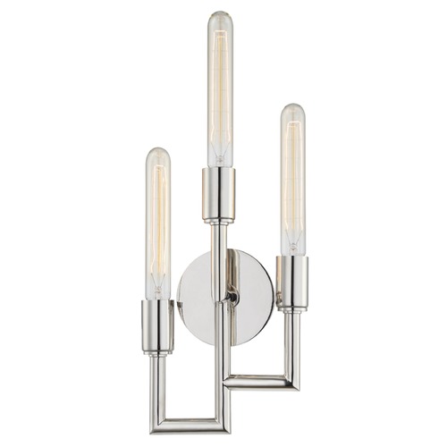 Hudson Valley Lighting Angler 3-Light Wall Sconce in Polished Nickel by Hudson Valley Lighting 8310-PN