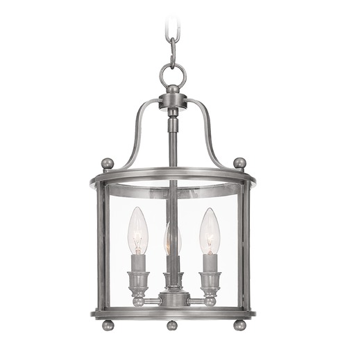 Hudson Valley Lighting Mansfield Antique Nickel Pendant by Hudson Valley Lighting 1310-AN