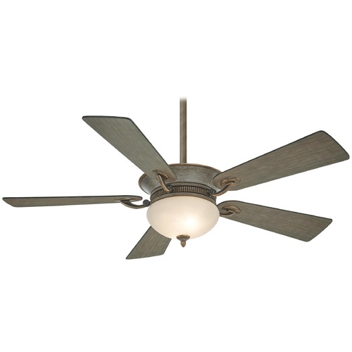 Minka Aire Delano 52-Inch LED Fan in Driftwood by Minka Aire F701L-DRF