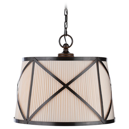 E.F. Chapman Grosvenor Pendant in Bronze by Visual Comfort Signature