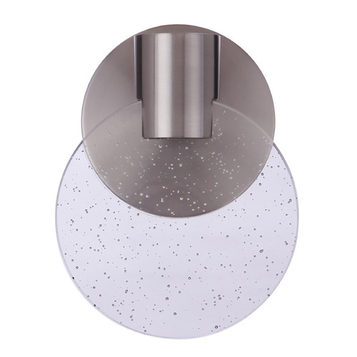 Glisten LED Wall Sconce in Brushed Nickel by Craftmade Lighting