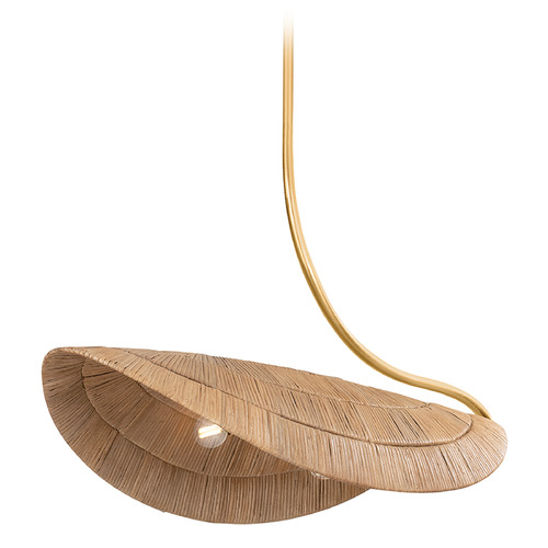 Corbett Lighting Medea Gold Leaf LED Island Light