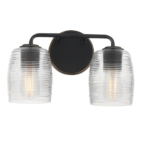 Maxim Lighting Honey Kentucky Bronze Bathroom Light