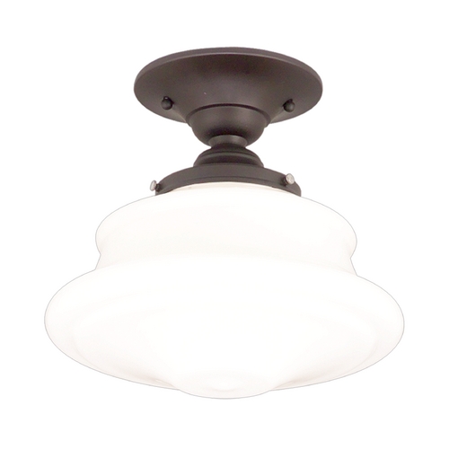 Hudson Valley Lighting Petersburg Semi-Flush Mount in Old Bronze by Hudson Valley Lighting 3416F-OB