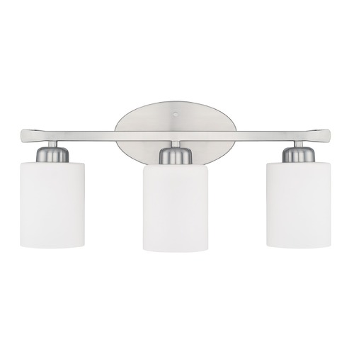 Dixon 20.50-Inch Brushed Nickel Bath Light by HomePlace by Capital Lighting