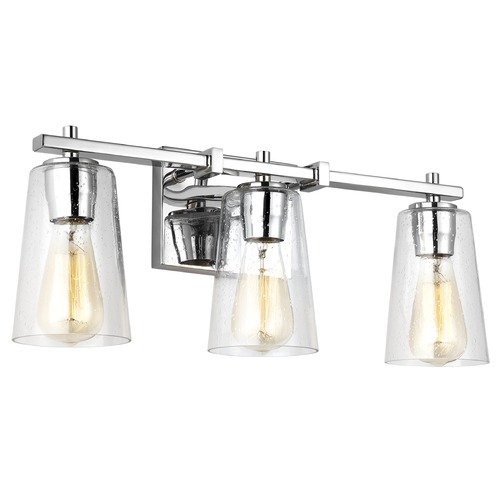 Visual Comfort Studio Collection Mercer Chrome Bathroom Light by Visual Comfort Studio VS24303CH