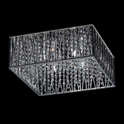 Terra Chrome Flush Mount by Z-Lite