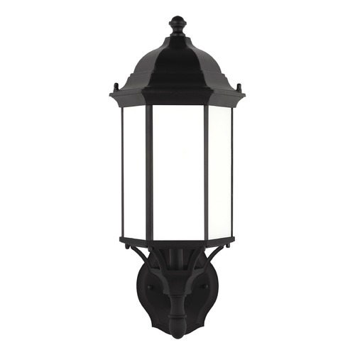 Sevier Black Outdoor Wall Light by Generation Lighting