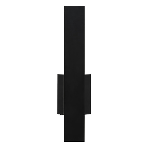 Visual Comfort Modern Collection Sean Lavin Blade 18-Inch LED Outdoor Wall Light in Black by Visual Comfort Modern 700OWBLD9273018BUNV