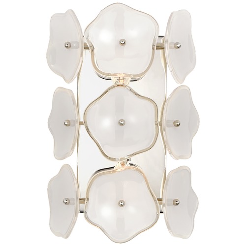 Kate Spade New York Leighton Small Sconce in Nickel by Visual Comfort Signature