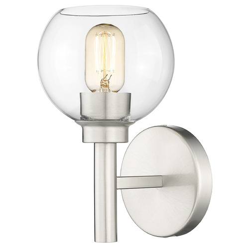 Sutton Brushed Nickel Sconce by Z-Lite