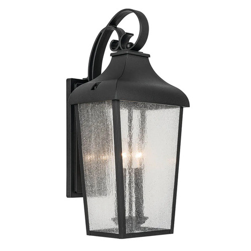 Forestdale 21.50-Inch Outdoor Wall Light in Black by Kichler Lighting