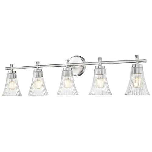 Z-Lite Z-Lite Belle Brushed Nickel Bathroom Light 7519-5V-BN