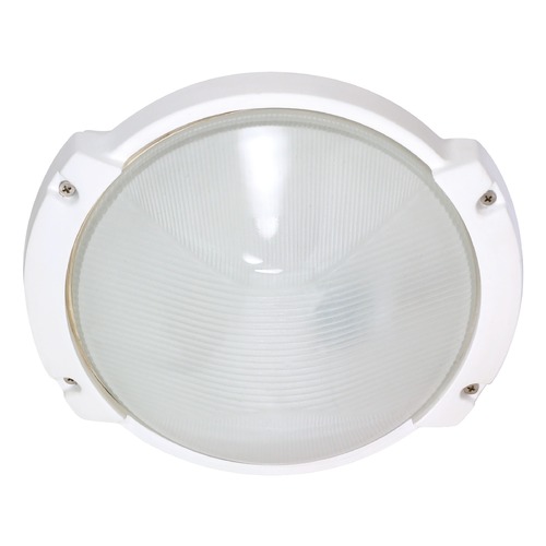 Nuvo Lighting Semi Gloss White Outdoor Wall Light by Nuvo Lighting 60/516