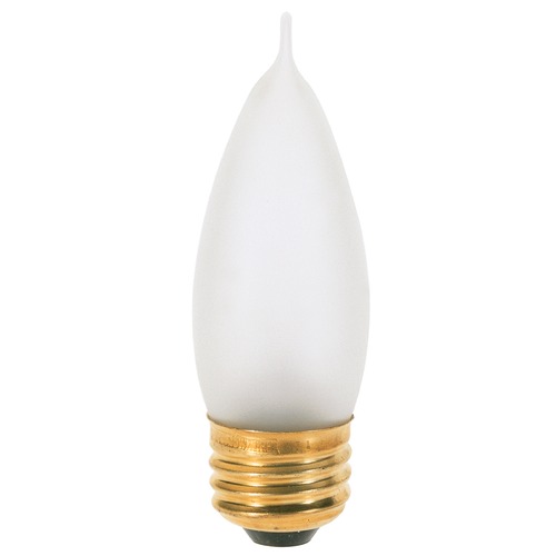 Satco Lighting Incandescent CA10 Light Bulb Medium Base Dimmable S3768