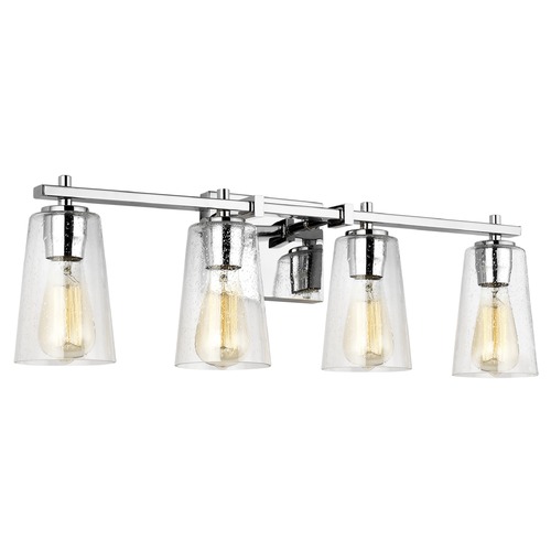 Visual Comfort Studio Collection Mercer Chrome Bathroom Light by Visual Comfort Studio VS24304CH