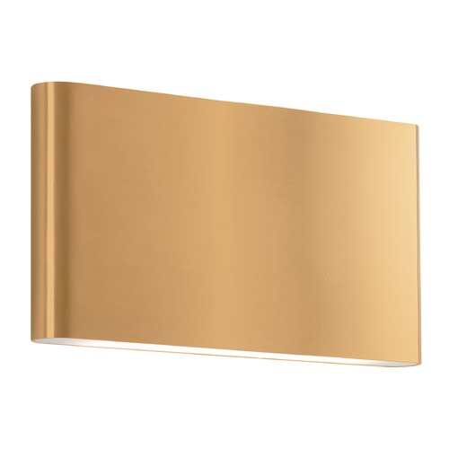 Modern Gold LED Sconce 3000K 640LM by Kuzco Lighting