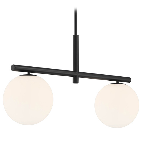 Designers Fountain Crown Heights Matte Black Island Light