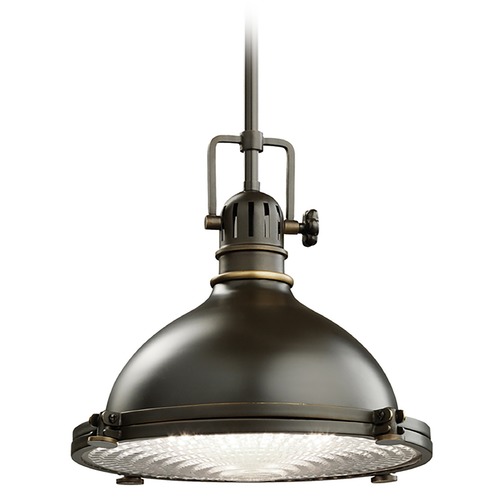 Hatteras Bay 11.75-Inch Pendant in Olde Bronze by Kichler Lighting
