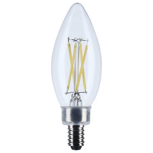 Satco Lighting 4W B11 3000K E12 Base LED Light Bulb 10-Pack by Satco Lighting S12492