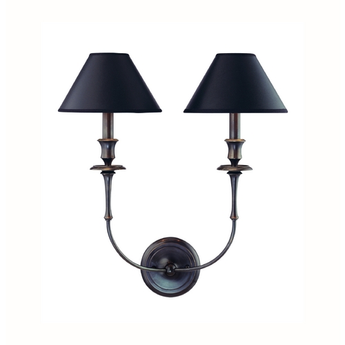 Hudson Valley Lighting Jasper Double Wall Sconce in Old Bronze by Hudson Valley Lighting 1862-OB