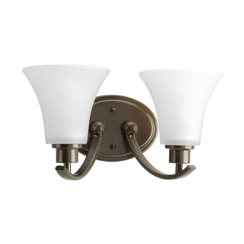 Joy Antique Bronze Bathroom Light by Progress Lighting