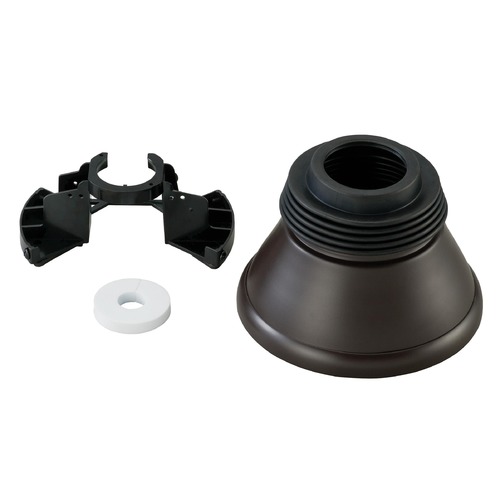 Minimalist Slope Ceiling Canopy Kit in Bronze by Visual Comfort & Co Fan Collection