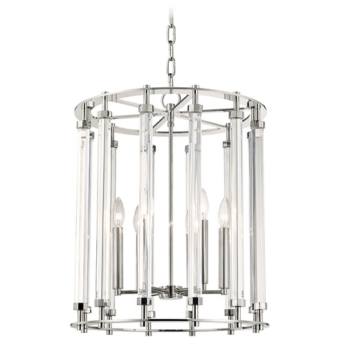 Hudson Valley Lighting Haddon Polished Nickel Pendant Light