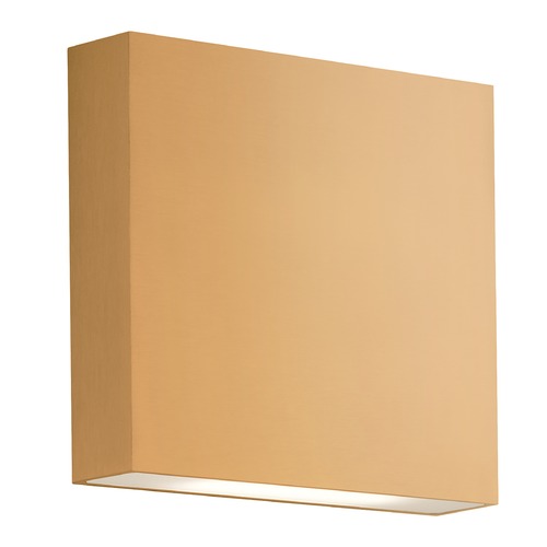 Modern Gold LED Outdoor Wall Light 3000K 1200LM by Kuzco Lighting