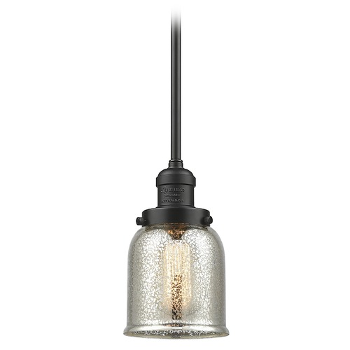 Innovations Lighting Innovations Lighting Small Bell Oil Rubbed Bronze Mini-Pendant Light with Bell Shade 201S-OB-G58