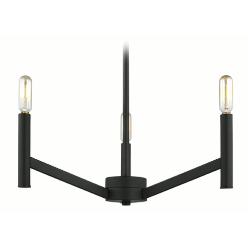 Visual Comfort Studio Collection Vector Midnight Black Chandelier