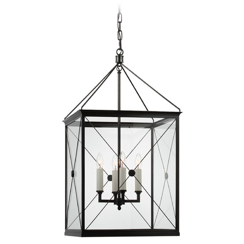 Visual Comfort Signature Collection Julie Neill Rossi Lantern in Bronze by Visual Comfort Signature JN5087BZCG