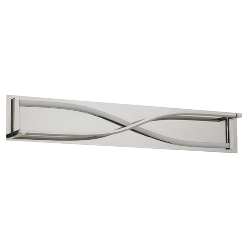 Oxygen Hyperion 34-Inch 3CCT LED Bath Light in Nickel by Oxygen Lighting 3-5007-20