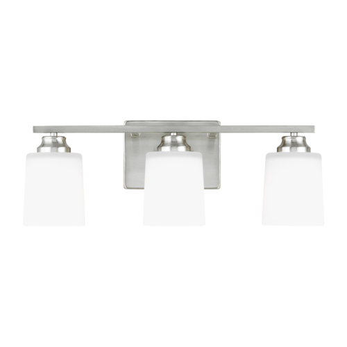 Generation Lighting Vinton Brushed Nickel Bathroom Light