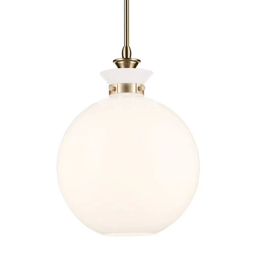 Laria 15-Inch Round Pendant in Champagne Bronze by Kichler Lighting