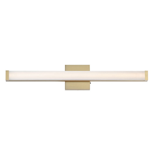 Maxim Lighting Spec 5cct Natural Aged Brass LED Vertical Bathroom Light