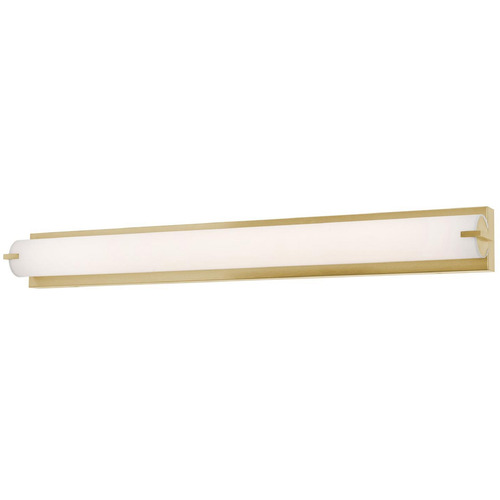 Afx Lighting Axel Satin Brass LED Vertical Bathroom Light