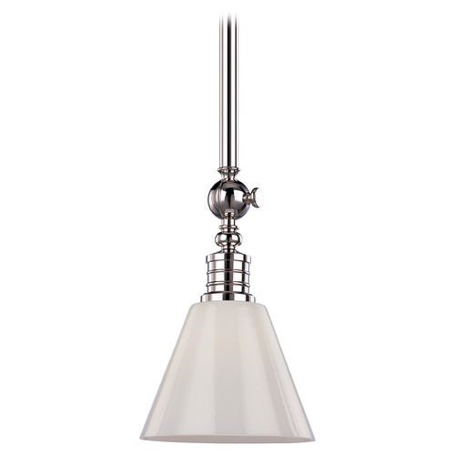 Hudson Valley Lighting Darien Pendant in Polished Nickel by Hudson Valley Lighting 9611-PN