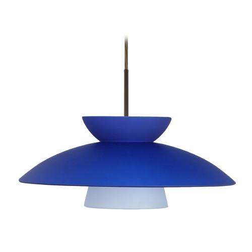 Besa Lighting Trilo Bronze LED Pendant Light