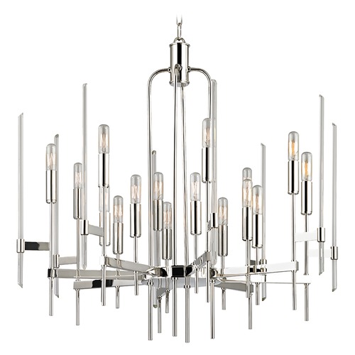 Bari 16-Light Chandelier in Polished Nickel by Hudson Valley Lighting