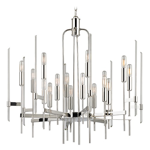 Hudson Valley Lighting Bari 16-Light Chandelier in Polished Nickel by Hudson Valley Lighting 9916-PN