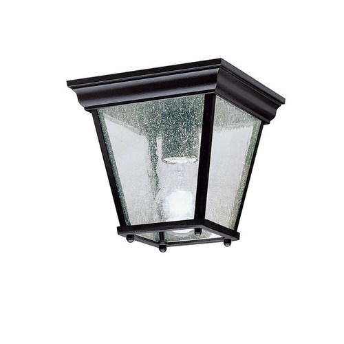 New Street 7.25-Inch Flush Mount in Black by Kichler Lighting